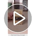 Vintage Laser-Engraved Wooden Music Box - You Are My Sunshine Melody