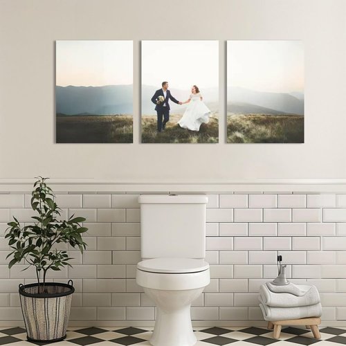 Custom Triptych Canvas Prints | Unframed 12x16 Set of 3 - Transform Your Photos Into Stunning Wall Art