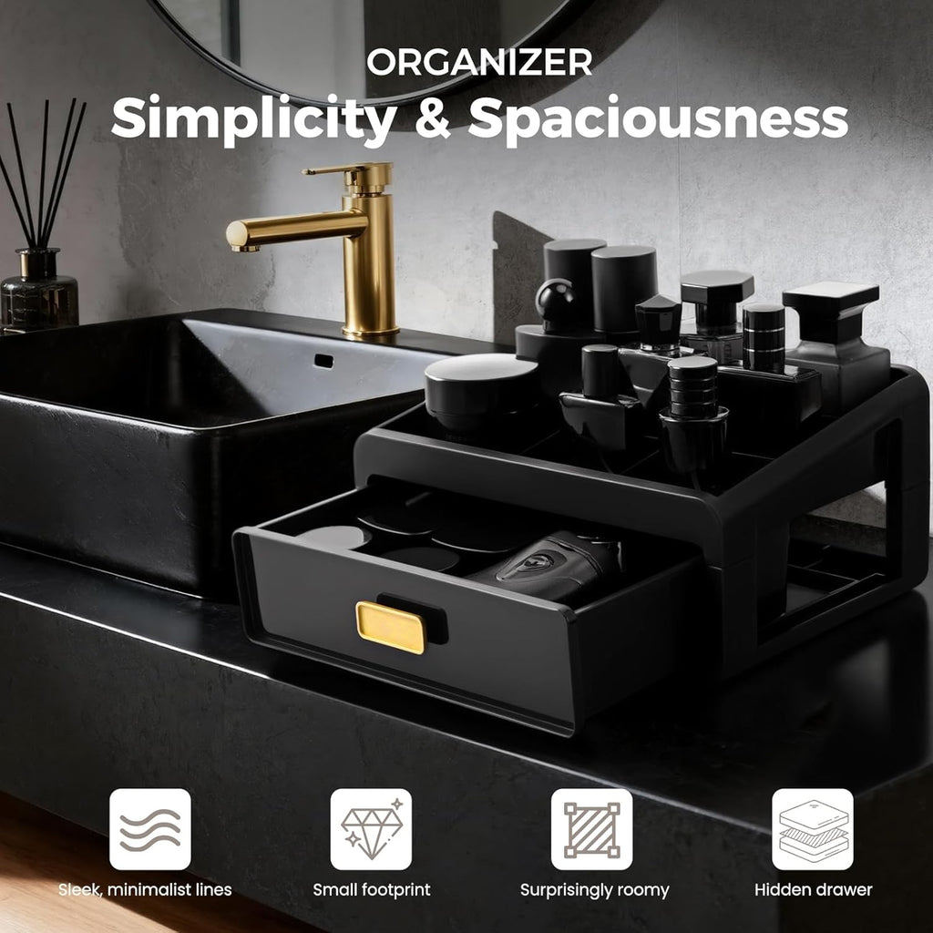 Regine Switzerland Cologne Organizer - Stylish Perfume Tray for Bathroom & Dresser | Perfect Gift for Men