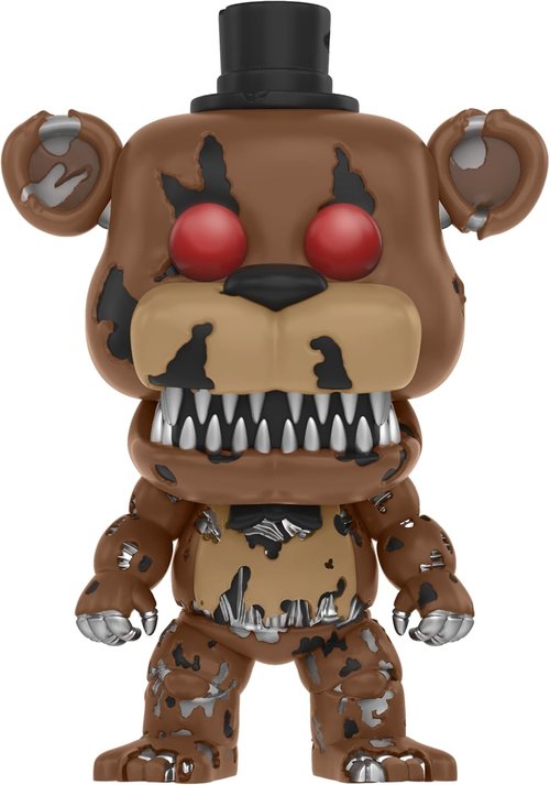 Funko Nightmare Freddy Toy Figure - Five Nights at Freddy's Collectible | Perfect for Fans