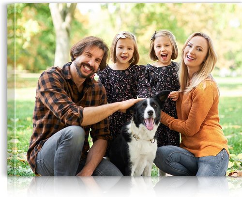Custom Canvas Prints by [Brand Name] - Personalized Photo Wall Art for Weddings, Family & Pets | 24x18 Wrapped Frame
