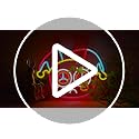 AHlove Circus Neon Sign LED Wall Light for Bedroom & Game Room
