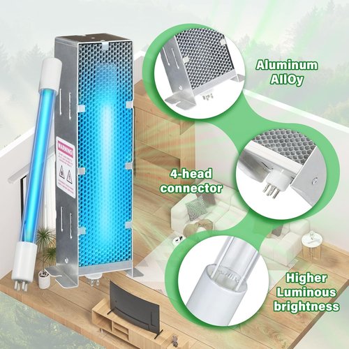 ActivTek Air Scrubber Replacement Cell - Advanced 9 Inch Photocatalytic Oxidation (PCO) | Ozone Free, 1 Pack
