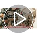 RABUSOFA 18 x 18 Christmas Pillow Cover Snowflake Tree — Multicolor