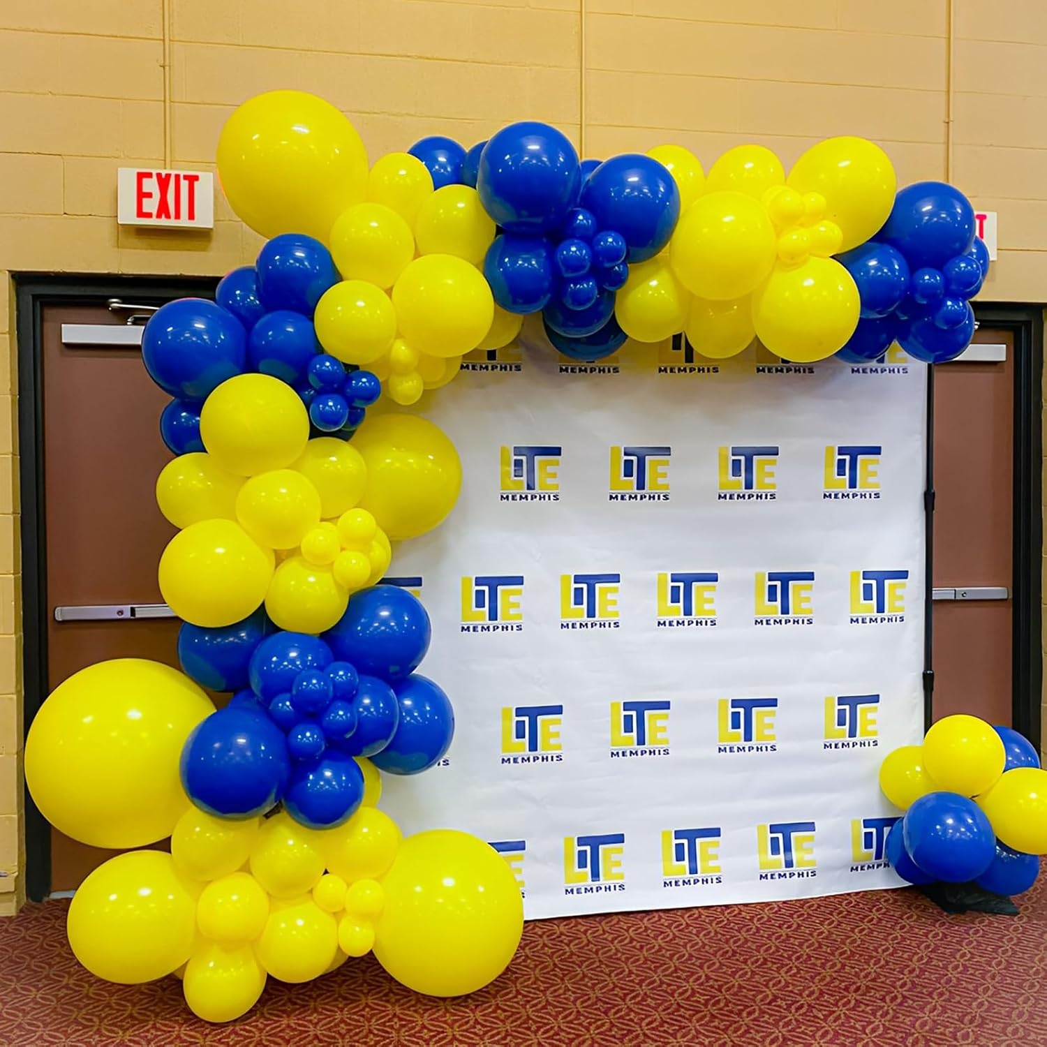 Voircoloria 12-Inch Yellow Latex Balloons - 110pcs for Graduation, Weddings, Birthdays & More