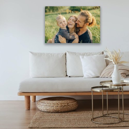 Custom Canvas Prints - Personalized Wall Art for Pet & Family Photos | Perfect Gifts for Mom, Men & Women (12'' W x 18'' H)