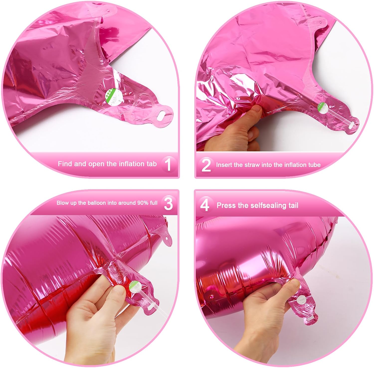Pink Number 1 Balloon by [Brand Name] - 40 Inch Foil Birthday Decoration for Boys & Girls | Perfect for 1st, 10th, 11th, 12th, 16th, 18th Celebrations
