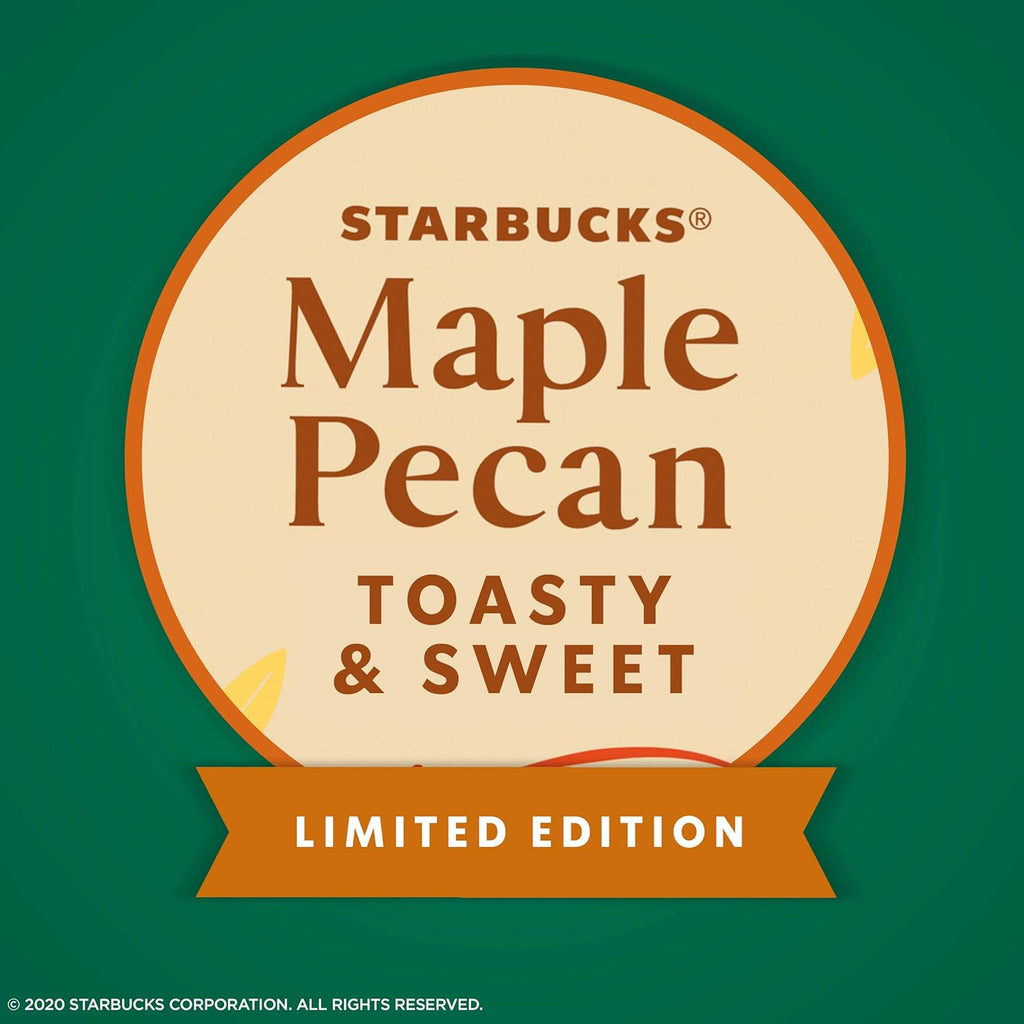 Starbucks Coffee K-Cup Pods - Maple Pecan Flavor | 22 Count for Rich, Delicious Brews