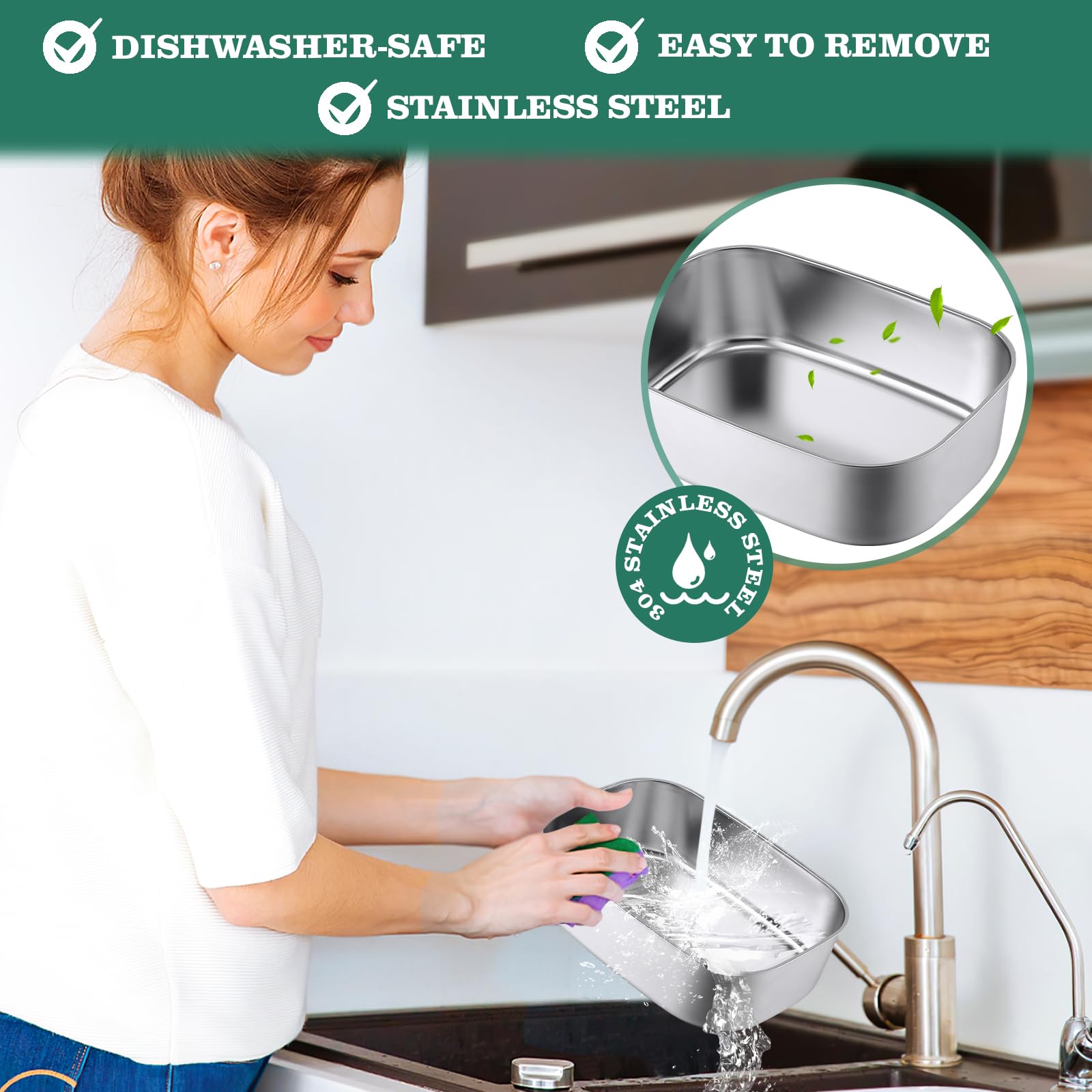 Buddew Electric Heated Lunch Box for Adults - 80W Fast Heating, 1.5L Food-Grade Stainless Steel, 12V/24V/110V Portable Food Warmer for Work Travel Car, Lonchera Electrica Portatil