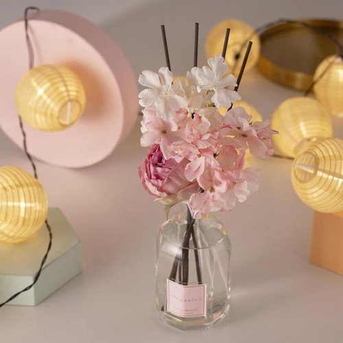 COCORRÍNA Reed Diffuser - Cherry Blossom Scent | 8.5 Fl. Oz / 250ml with 8 Sticks for Home Decor