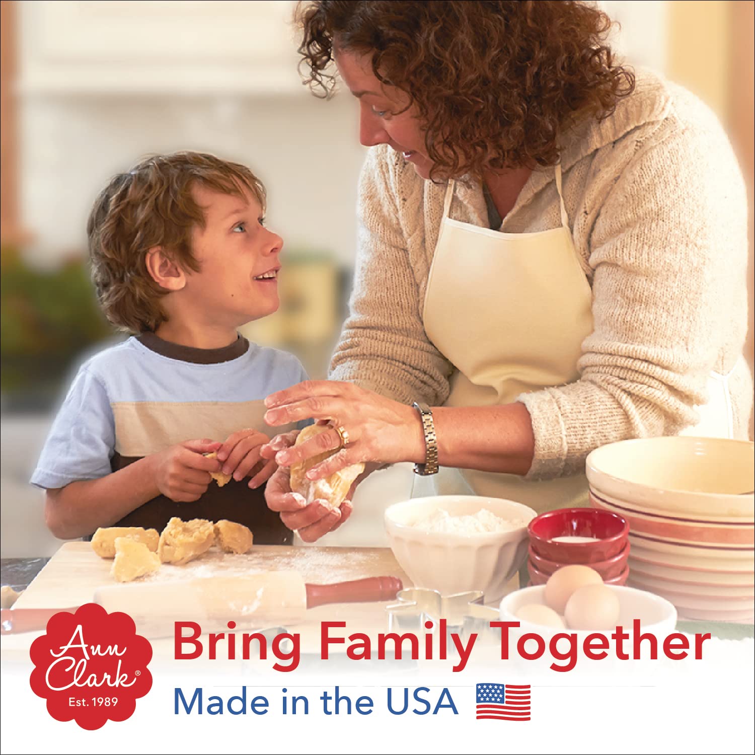 Sweet Smile/Dentist Cookie Cutters 2-Pc. Set Made in the USA by Ann Clark, Mouth, Tooth