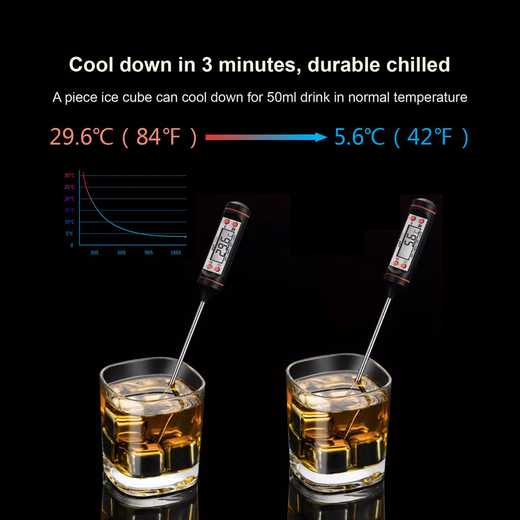 24 Pack Stainless Steel Ice Cubes Reusable - Ice Cubes Stainless with Ice Tongs and Whiskey Stones - Gifts for Men Dad Christmas for Drinks, Whiskey, Vodka, Chilling Rocks, Chilling Rocks for Drinks