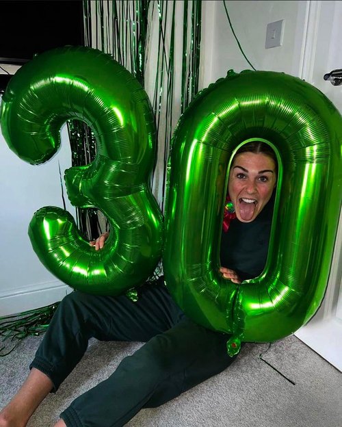 Green Number Balloons 40 Inch - 0 Number Balloons for Birthday Decorations | St. Patrick's Day Party Supplies
