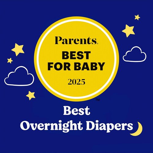 Huggies Overnites Diapers - Size 5 (27+ lbs) | 50 Count for Ultimate Overnight Protection