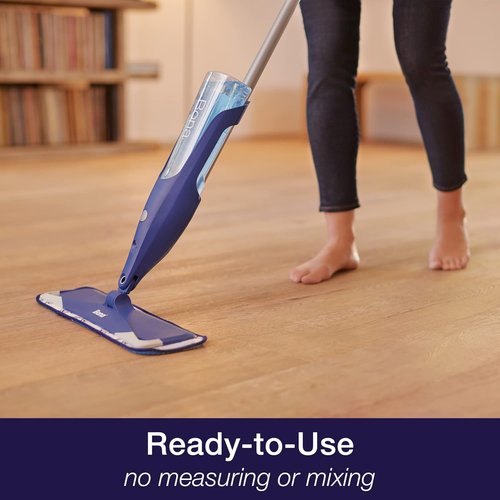 Bona Hardwood Floor Cleaner Refill - 4 Pack for Streak-Free Shine & Easy Cleaning