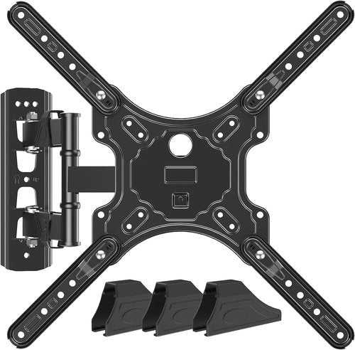 MOUNTUP Full Motion TV Wall Mount for 26-60 Inch TVs | Swivel, Tilt, and Extension | Max VESA 400x400mm, 77lbs Capacity