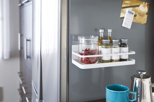 Yamazaki Industries 2522 Magnetic Spice Rack, Tower, White