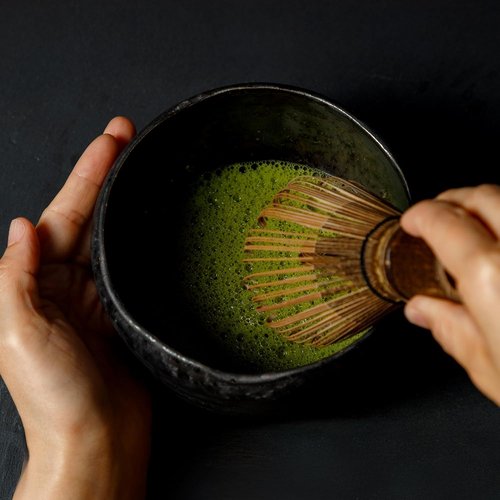Asayu Japan Matcha Powder - Ceremonial Grade Green Tea from Shizuoka | 100g Pouch, Authentic Japanese Taste