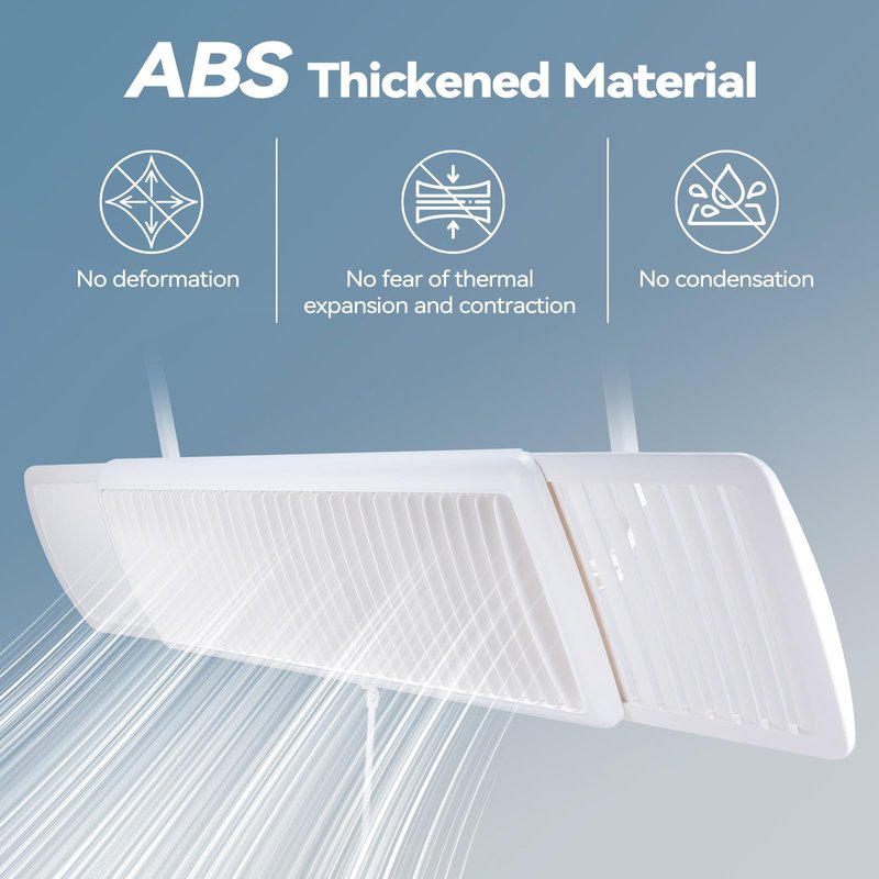 YANWEI Air Conditioner Deflector,Adjustable Retractable Blinds Suitable for Mini split AC/Heating System,Enhance Cooling and Heating Circulation,Compatible for Daikin、Carrier、Gree、senville、COSTWA