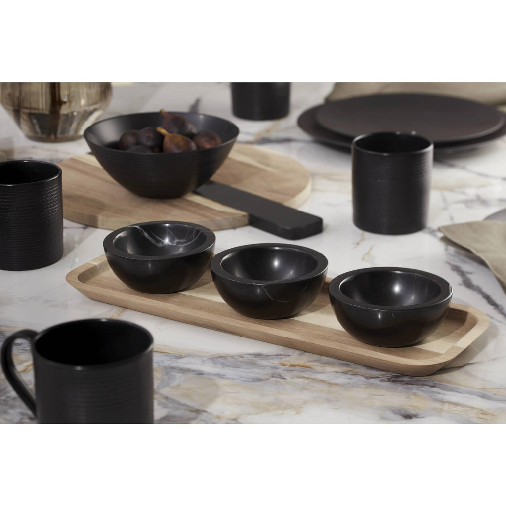 Lenox 895306 Lx Collective Tray With 3 Dip Bowls