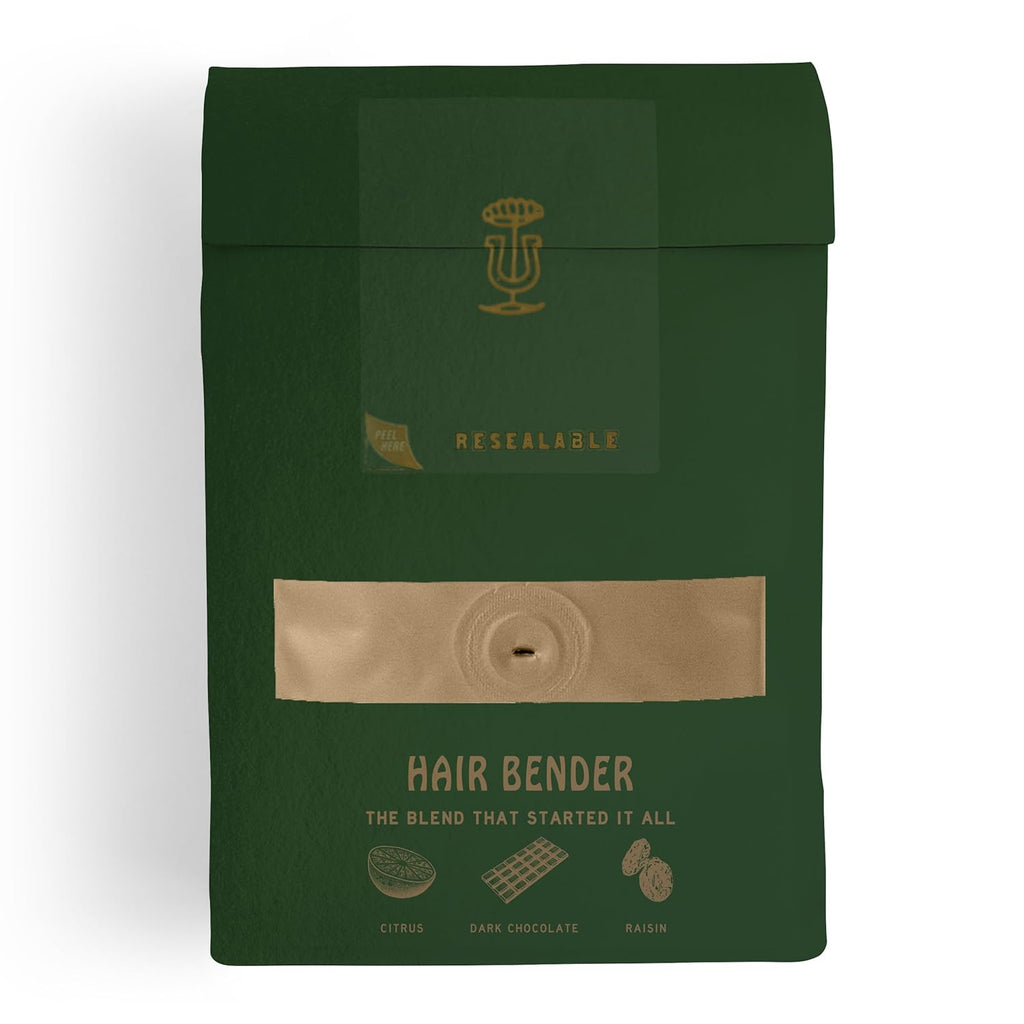 Stumptown Coffee Roasters Medium Roast Whole Bean Coffee - Hair Bender 18 Oz | 100% Arabica with Citrus & Dark Chocolate Notes