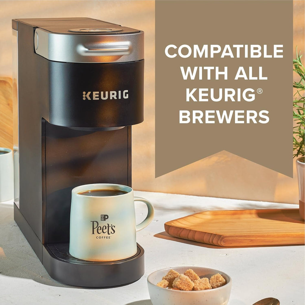 Peet's Coffee Medium Roast K-Cup Pods - 100% Arabica Big Bang Flavor, 60 Count (6 Boxes of 10 Pods)