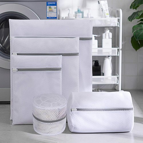 Mesh Laundry Bags by Regine Switzerland - Durable 125gsm Wash Bags for Delicates | 2XL & 2L Sizes