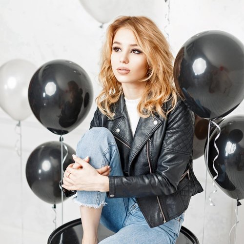 Black Balloons | 100 Pack 12-Inch Round Latex Balloons for Halloween & Black-Themed Events