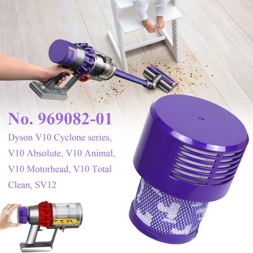 Dyson HEPA Filter Replacements - Compatible with V10 Animal & Absolute | 2-Pack for Superior Clean