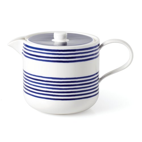 kate spade new york Charlotte Street Teapot, Blue