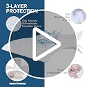 Waterproof Twin XL Mattress Pad Protector - Quilted Fitted Cover (39" x 80")