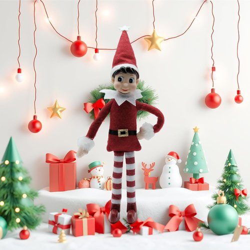 LovelfStory Plush Elf Doll - Perfect Christmas Festival Gift for Kids | Soft & Adorable Design