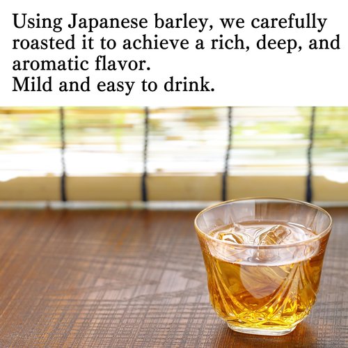 Barley Tea - 40 Packs (HOT/COLD, Caffeine-Free) Versatile Brew, Traditional Japanese Barley Tea【KYOTO-YAMASHIRO】
