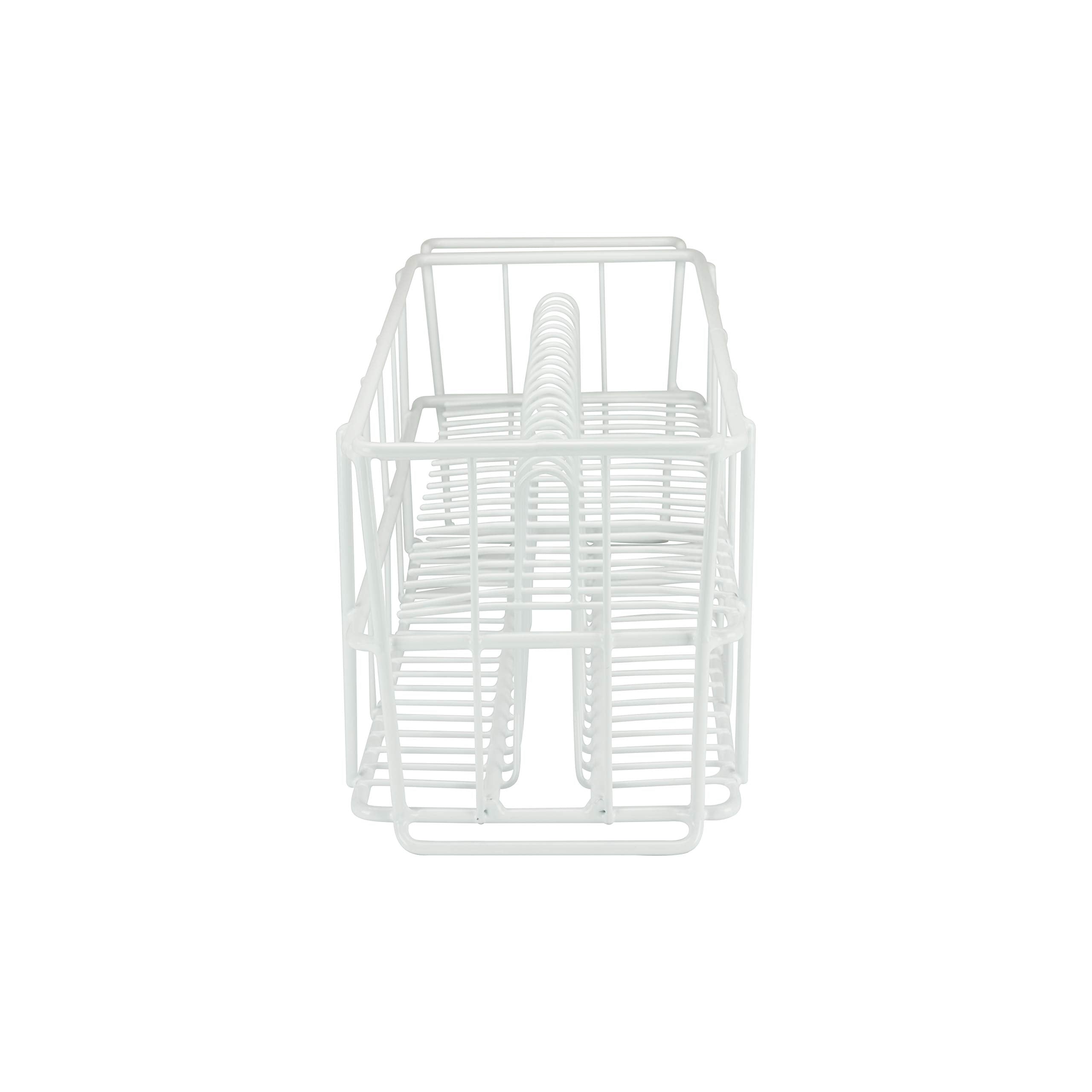 10 Strawberry Street 20-Compartment Bread & Butter Plate Rack (Holds 6" Plates)