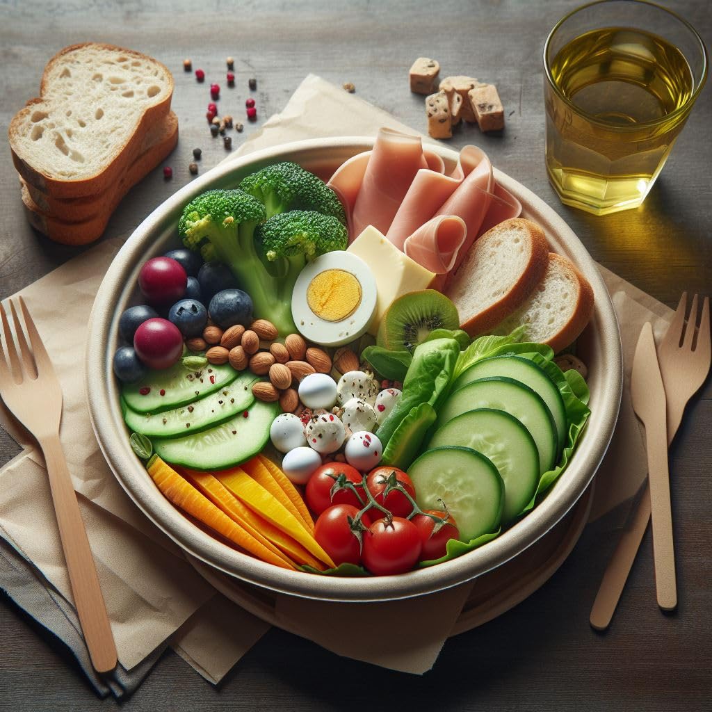 BETAWORLD Compostable Paper Plates 9” – 125 Pack | Heavy Duty Sugarcane Bagasse | Microwave & Leak Proof | Eco-Friendly Disposable Dinner Plates for Party, Wedding, Picnic