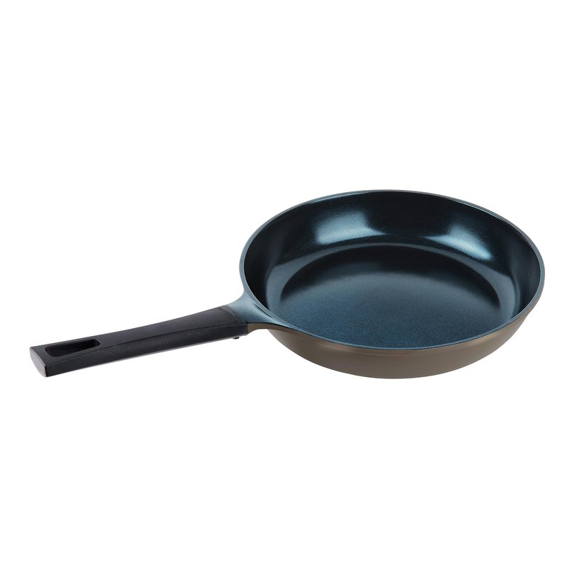 12" Green Ceramic Frying Pan by Ozeri, with Smooth Ceramic Non-Stick Coating (100% PTFE and PFAS Free)