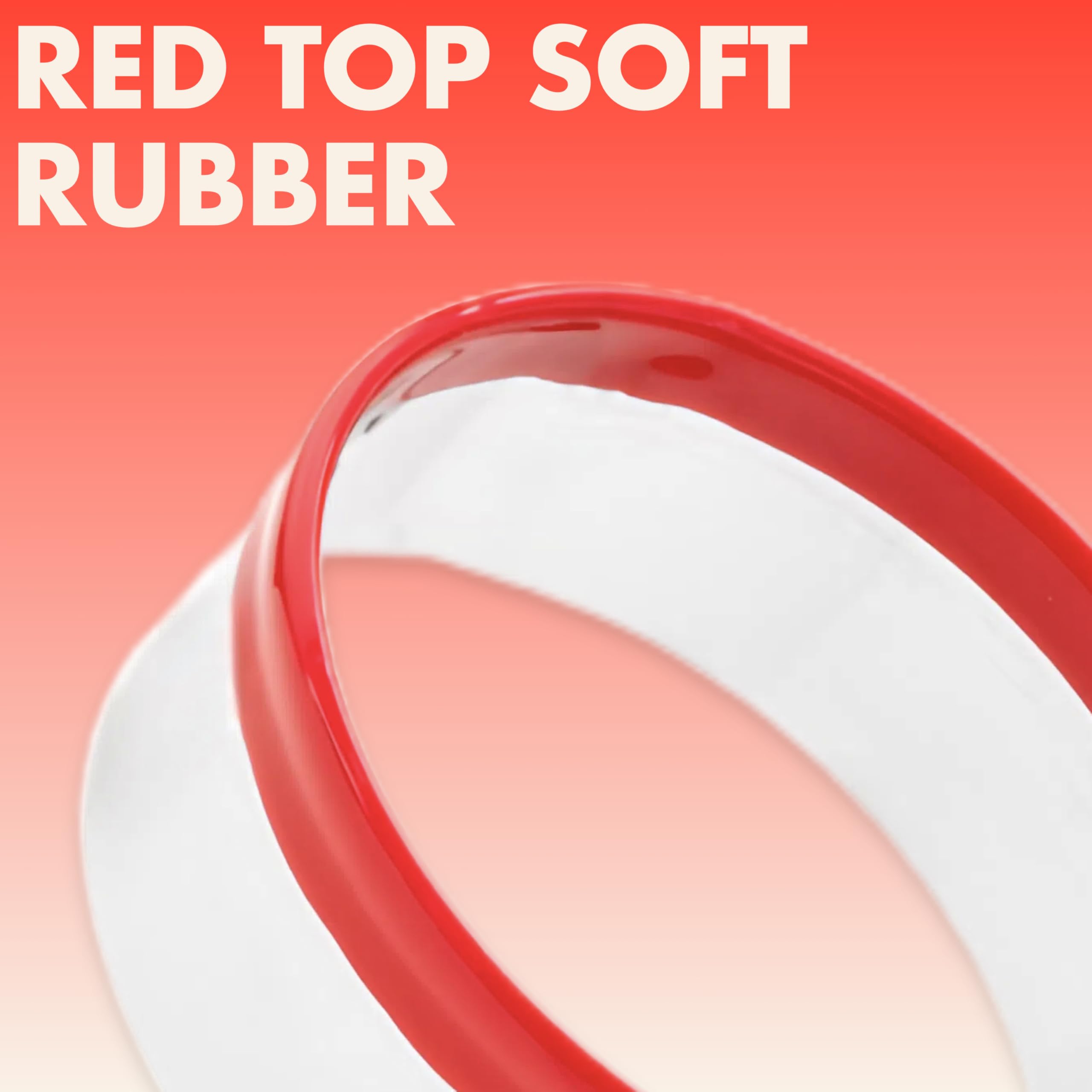 3Pcs Round Cookie Cutters 3", 4", 5", Circle Biscuit Cutter, Large Cookie Cutters, Small Cake Cutter, Dough Cutter, Unique Design with Protective Red Top PVC