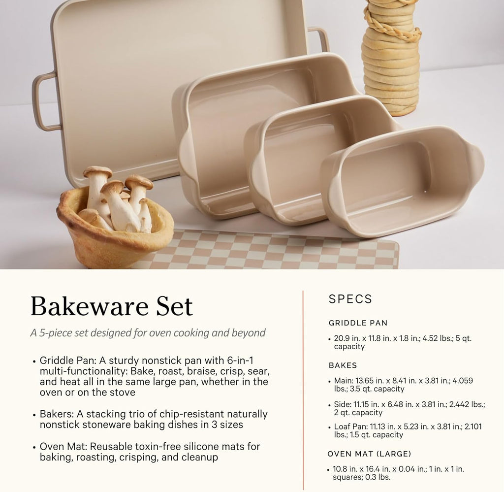 Our Place Ultimate Cookware Set - 18-Piece Nonstick Cookware Collection | Toxin-Free & Multifunctional | Blue Salt