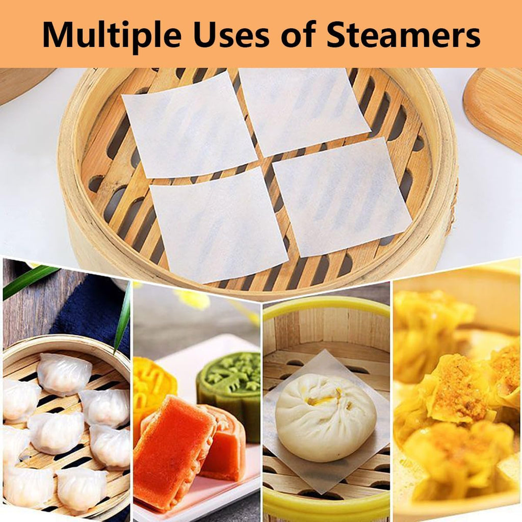 Unbleached Parchment Paper by [Brand Name] - 100 Pcs 6" x 6" Non-Stick Sheets for Baking & Wrapping