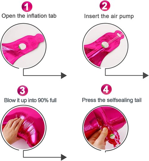 Hot Pink Number Balloon - 40 Inch 0 Balloon for Birthday Decorations | Perfect for Women’s Parties