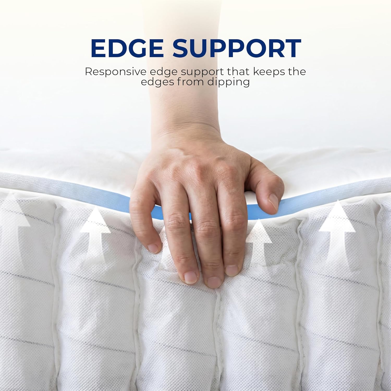 Neo Sleep King Size Mattress - 10 Inch Hybrid Comfort with Cooling Gel Memory Foam & Pocket Springs
