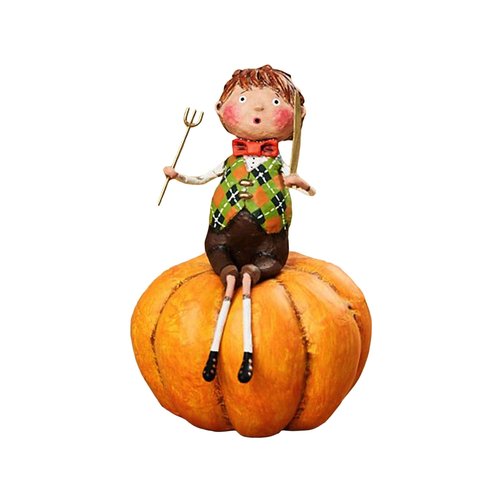 Lori Mitchell Peter Pumpkin Eater Figurine 6"
