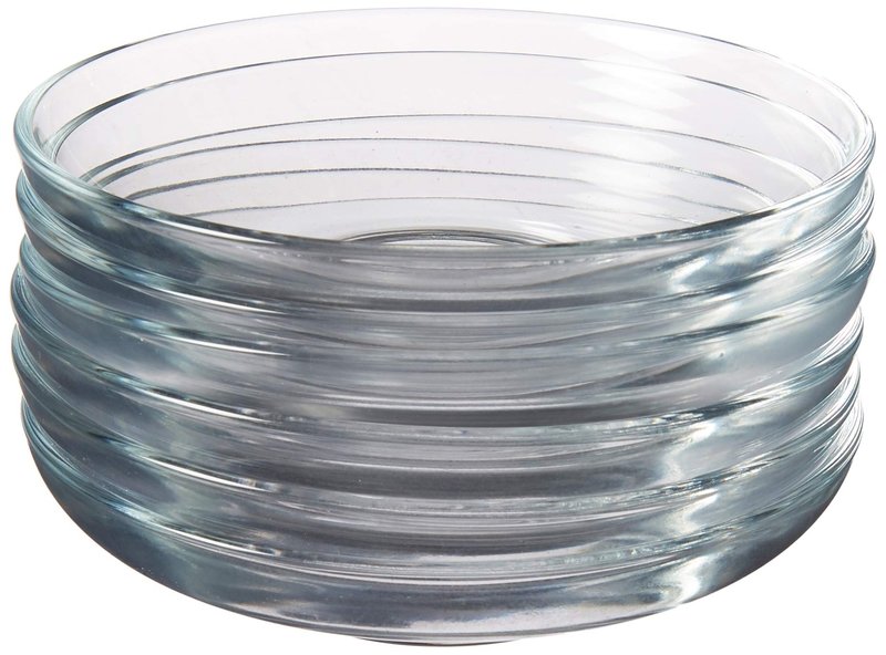 Pasabahce Turkish Glass Saucers Tea Plates