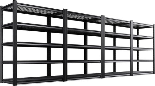 **Regine Switzerland 71" Heavy Duty Garage Shelving Unit - Adjustable 5 Tier Metal Storage Rack | 3000LBS Capacity**