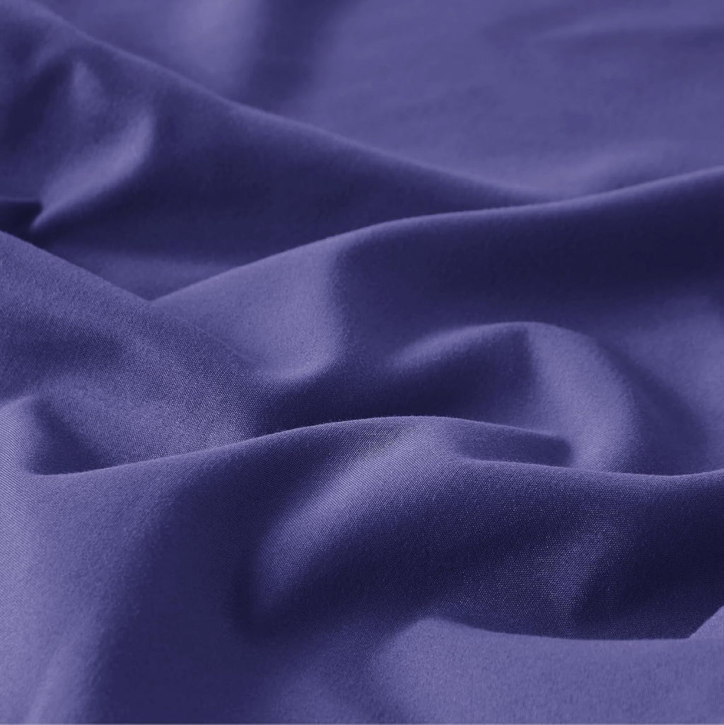Bedsure Skipper Blue Duvet Cover Set - King Size 3-Piece Extra Soft Cotton-Like Polyester Bedding, 104x90 Inches with Zipper Closure & 2 Pillow Shams