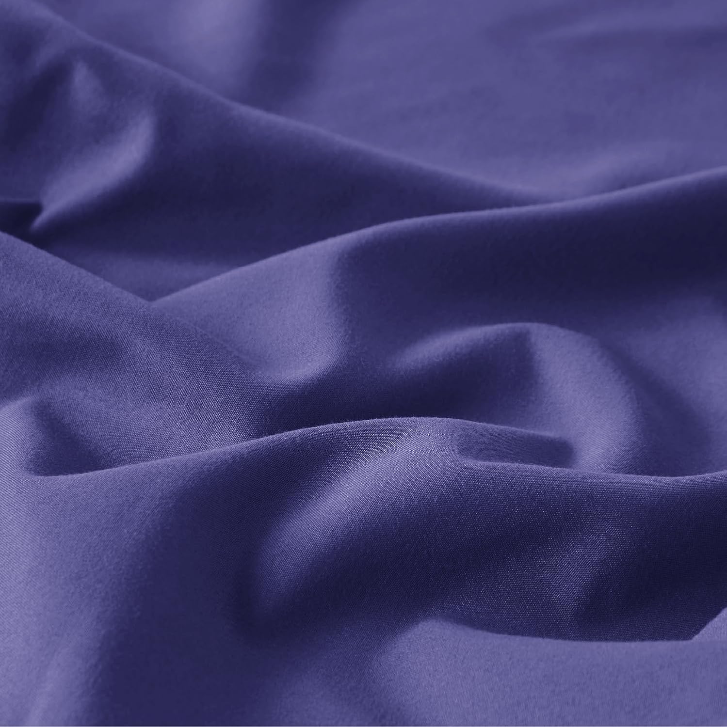 Bedsure Skipper Blue Duvet Cover Set - King Size 3-Piece Extra Soft Cotton-Like Polyester Bedding, 104x90 Inches with Zipper Closure & 2 Pillow Shams