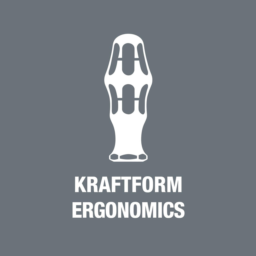 Wera Kraftform Plus Insulated Screwdriver Set - 6-Piece Professional Tool Kit