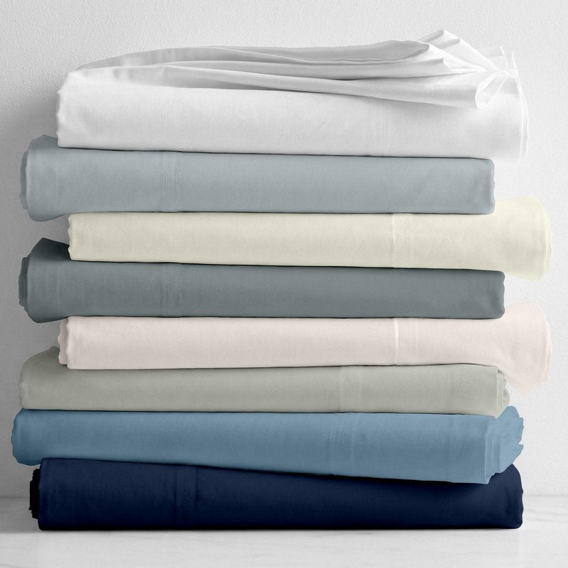 SUPREME ELEGANCE 100% Cotton Full Size Flat Sheet Only, Soft Pink, Percale Weave, Cooling & Crisp Full Size Bed Sheets, Breathable Sábana Plana, Top Sheet Only (86" W x 96" L)