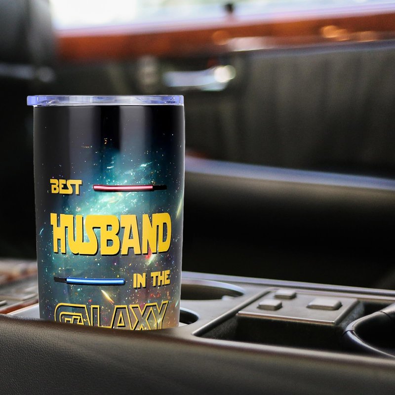 DECZHIYU Gifts for Husband from Wife - Husband Gifts for Birthday Fathers Day Valentines Day Christmas - Hubby Gift Ideas from Wife - Romantic Anniversary Wedding Gift for Him Men - 20oz Tumbler