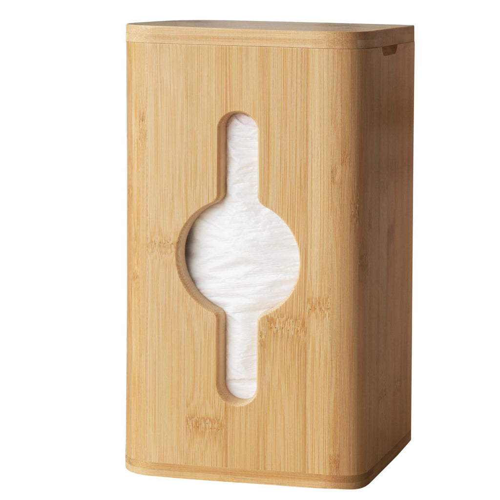Simluxe Trash Bag Dispenser – Wall Mounted & Stackable Garbage Bag Holder Dispenser for Kitchen & Pantry | Durable, Minimal, and Effortlessly Organized